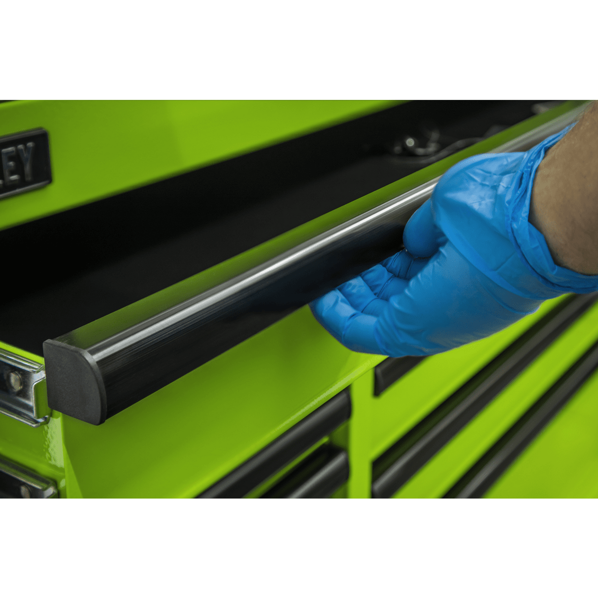 Sealey AP6115BE 15 Drawer Mobile Trolley with Wooden Worktop 1549mm - AP6115BE - Sealey Tools UK - Trade Counter Direct