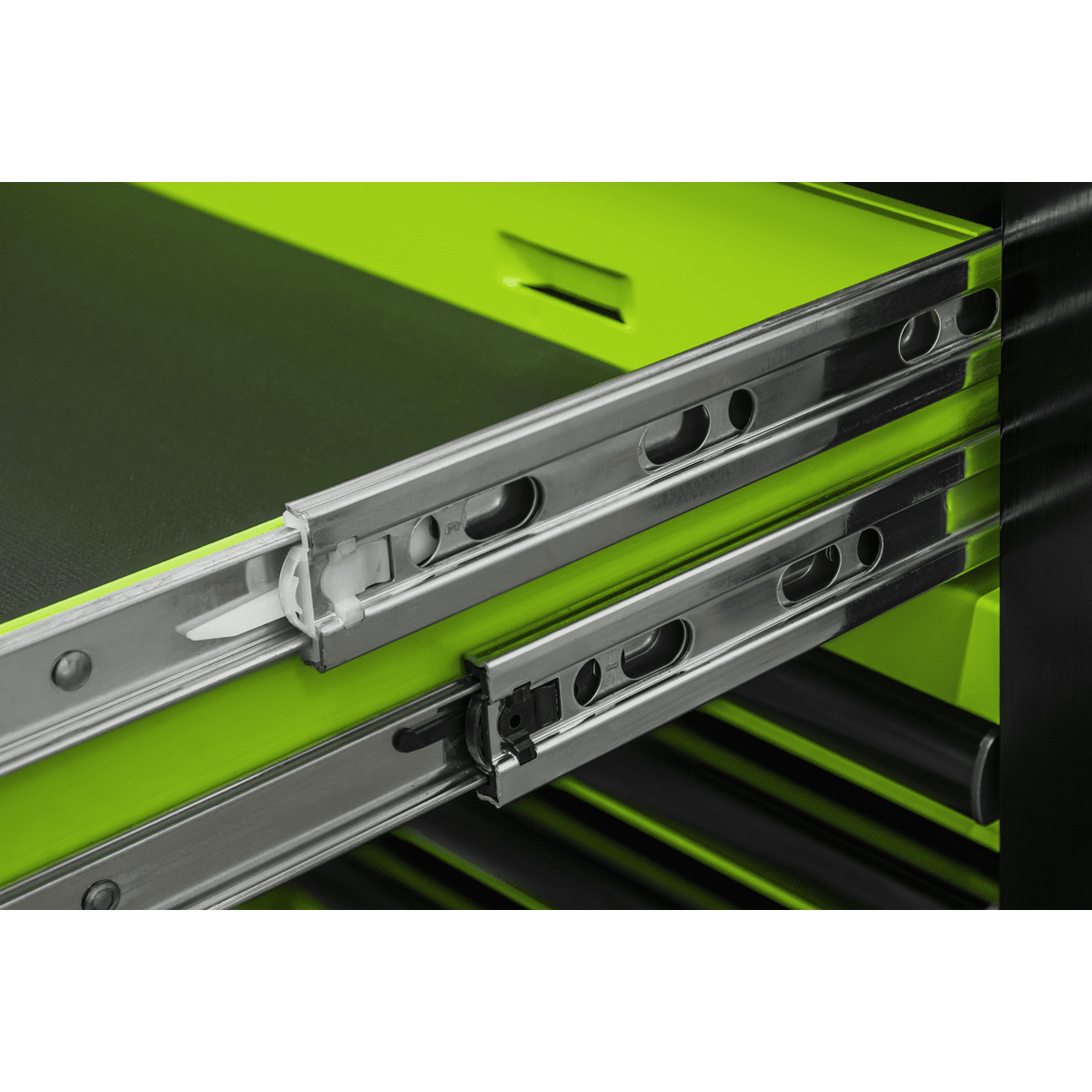 Sealey AP6115BECOMBO2 15 Drawer 1549mm Mobile Trolley with Wooden Worktop, Hutch, 2 Drawer Riser & Side Locker - AP6115BECOMBO2 - Sealey Tools UK - Trade Counter Direct