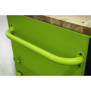 Sealey AP6115BECOMBO2 15 Drawer 1549mm Mobile Trolley with Wooden Worktop, Hutch, 2 Drawer Riser & Side Locker - AP6115BECOMBO2 - Sealey Tools UK - Trade Counter Direct