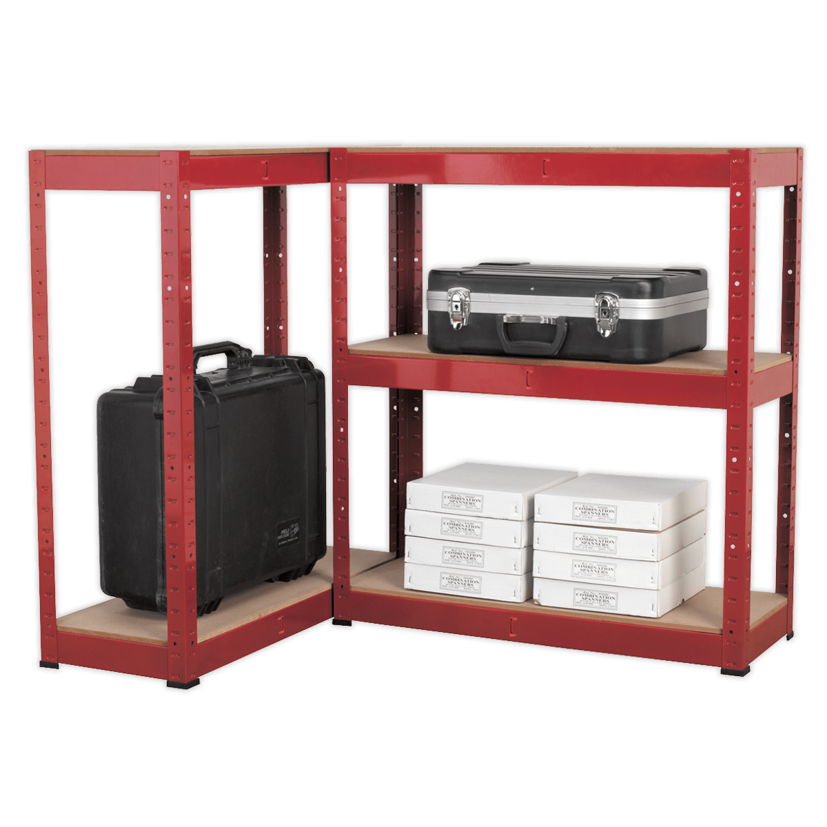 Sealey AP6150 Racking Unit with 5 Shelves 150kg Capacity Per Level - AP6150 - Sealey Tools UK - Trade Counter Direct
