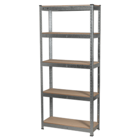 Sealey AP6150GS Racking Unit 5 Shelf 150kg Capacity Per Level - AP6150GS - Sealey Tools UK - Trade Counter Direct