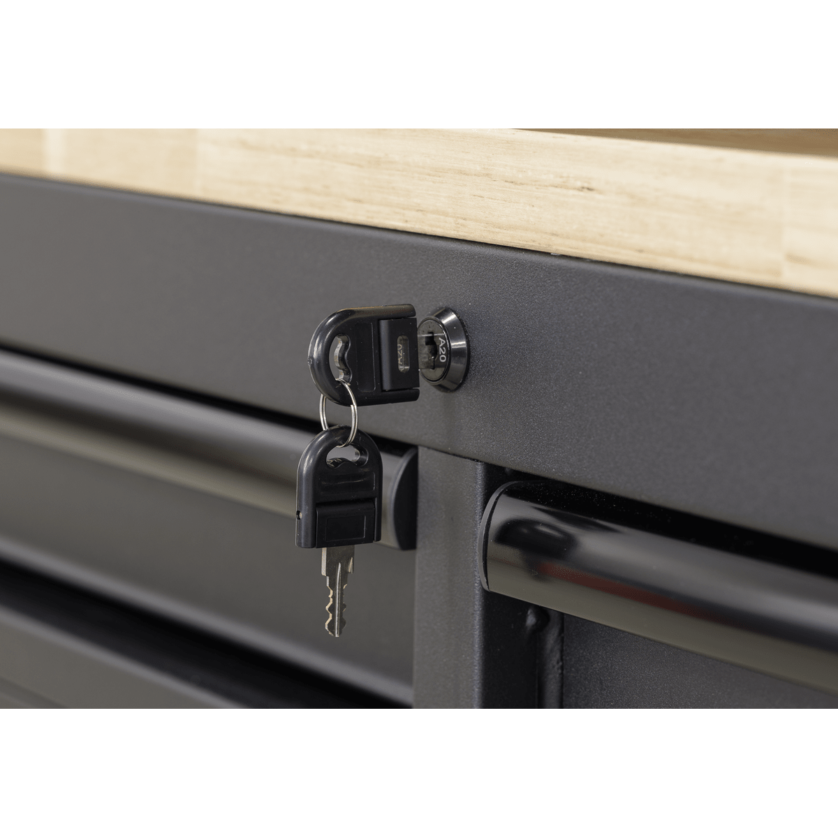 Sealey AP6203BE Superline PRO® Black Edition Top Hutch & 2 Drawer Riser 1549mm - AP6203BE - Sealey Tools UK - Trade Counter Direct