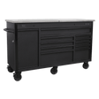 Sealey AP6310BE Mobile Tool Cabinet 1600mm with Power Tool Charging Drawer - AP6310BE - Sealey Tools UK - Trade Counter Direct