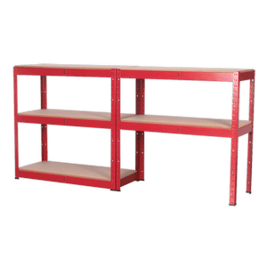 Sealey AP6350 Racking Unit with 5 Shelves 350kg Capacity Per Level - AP6350 - Sealey Tools UK - Trade Counter Direct