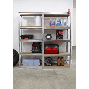 Sealey AP6350GS Racking Unit with 5 Shelves 350kg Capacity Per Level - AP6350GS - Sealey Tools UK - Trade Counter Direct