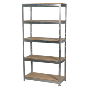 Sealey AP6350GS Racking Unit with 5 Shelves 350kg Capacity Per Level - AP6350GS - Sealey Tools UK - Trade Counter Direct