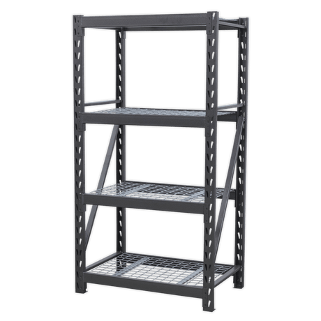 Sealey AP6372 Heavy - Duty Racking Unit with 4 Mesh Shelves 640kg Capacity Per Level 978mm - AP6372 - Sealey Tools UK - Trade Counter Direct