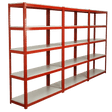 Sealey AP6500COMBO1 Racking Unit with 5 Shelves 500kg Capacity Per Level - Set of 3 - AP6500COMBO1 - Sealey Tools UK - Trade Counter Direct