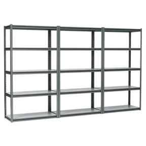 Sealey AP6548COMBO1 Racking Unit with 5 Shelves 600kg Capacity Per Level - AP6548COMBO1 - Sealey Tools UK - Trade Counter Direct