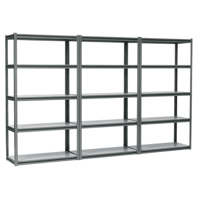 Sealey AP6548COMBO1 Racking Unit with 5 Shelves 600kg Capacity Per Level - AP6548COMBO1 - Sealey Tools UK - Trade Counter Direct