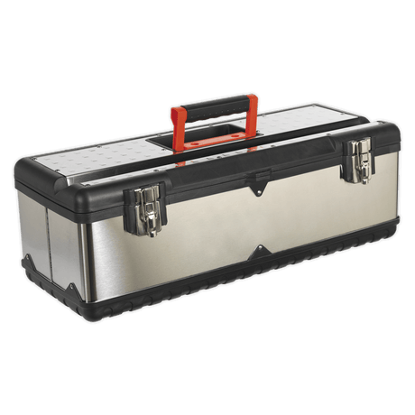 Sealey AP660S Stainless Steel Toolbox 660mm with Tote Tray - AP660S - Sealey Tools UK - Trade Counter Direct