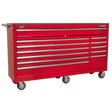 Sealey AP6612 Superline PRO® Rollcab 12 Drawer - Red - AP6612 - Sealey Tools UK - Trade Counter Direct