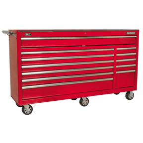 Sealey AP6612 Superline PRO® Rollcab 12 Drawer - Red - AP6612 - Sealey Tools UK - Trade Counter Direct