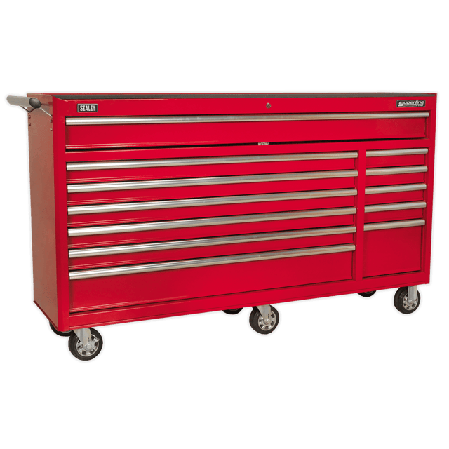 Sealey AP6612 Superline PRO® Rollcab 12 Drawer - Red - AP6612 - Sealey Tools UK - Trade Counter Direct