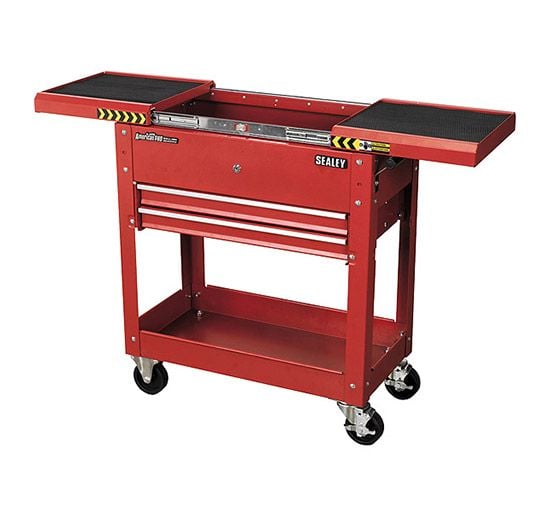 Sealey AP705M Mobile Tool & Parts Trolley - Red - Tool Trolleys - SLY-16256 - Sealey Tools UK - Trade Counter Direct
