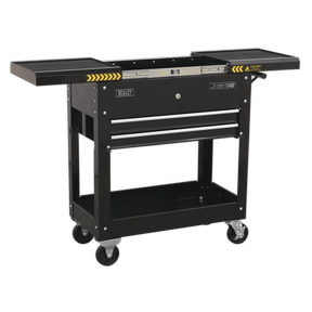 Sealey AP705MB Mobile Tool & Parts Trolley - Black - AP705MB - Sealey Tools UK - Trade Counter Direct