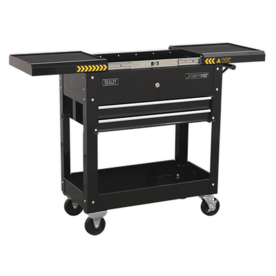 Sealey AP705MB Mobile Tool & Parts Trolley - Black - AP705MB - Sealey Tools UK - Trade Counter Direct