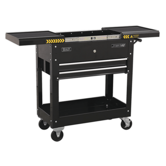 Sealey AP705MB Mobile Tool & Parts Trolley - Black - AP705MB - Sealey Tools UK - Trade Counter Direct