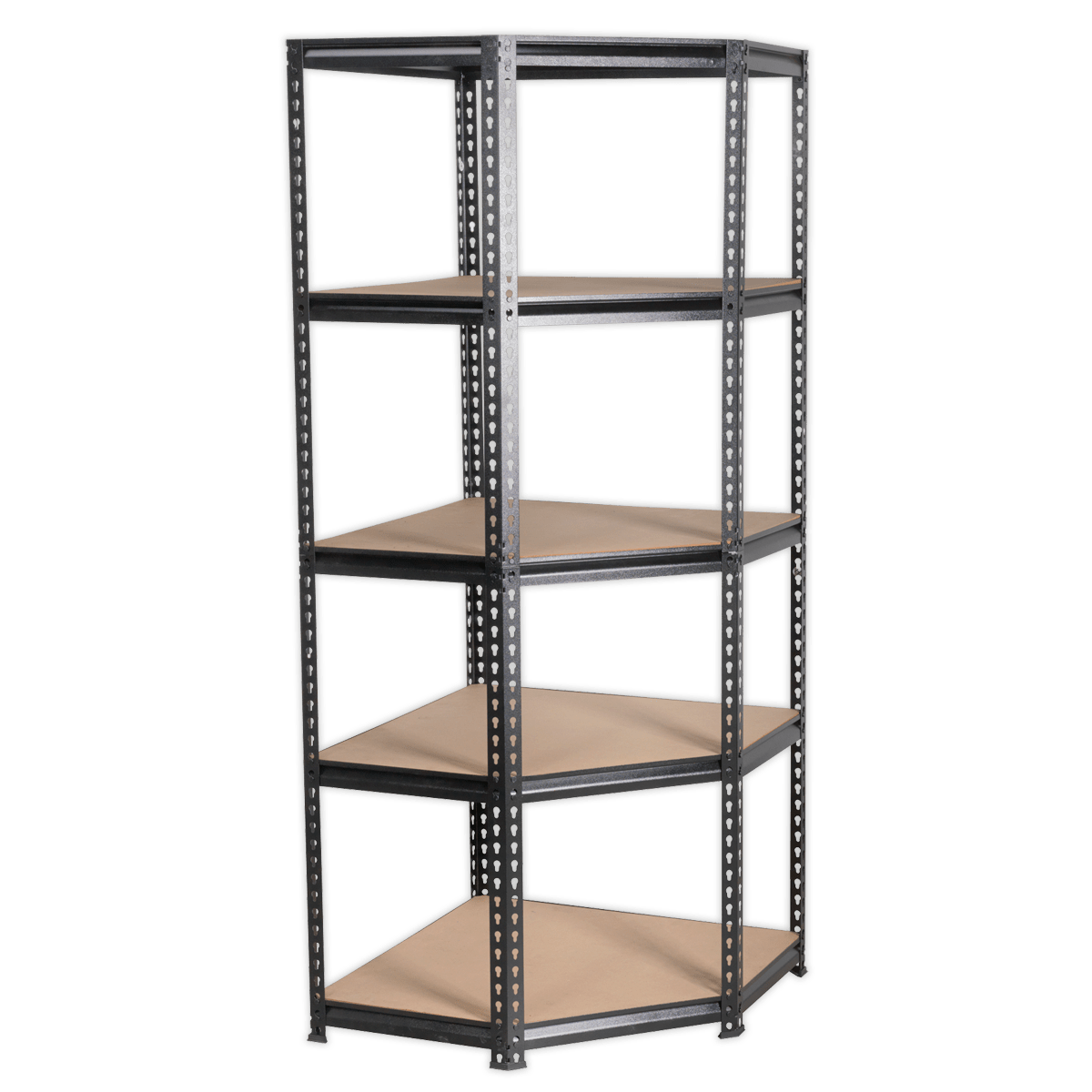 Sealey AP7150C 5-Level Corner Racking Unit 150kg Capacity Per Level - AP7150C - Sealey Tools UK - Trade Counter Direct