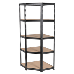 Sealey AP7150C 5-Level Corner Racking Unit 150kg Capacity Per Level - AP7150C - Sealey Tools UK - Trade Counter Direct