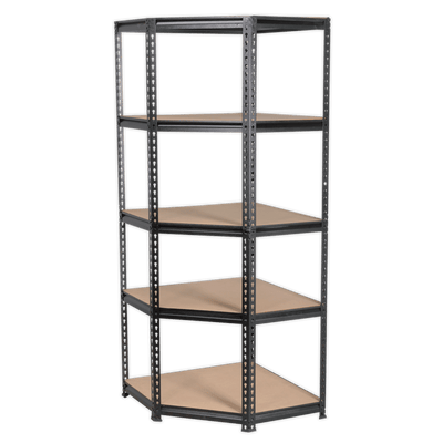 Sealey AP7150C 5-Level Corner Racking Unit 150kg Capacity Per Level - AP7150C - Sealey Tools UK - Trade Counter Direct
