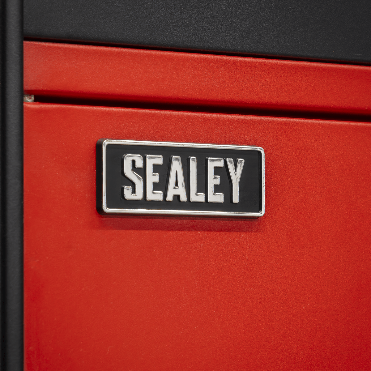 Sealey AP830R Shelving Unit 4-Tier with Cupboard & Drawer - AP830R - Sealey Tools UK - Trade Counter Direct