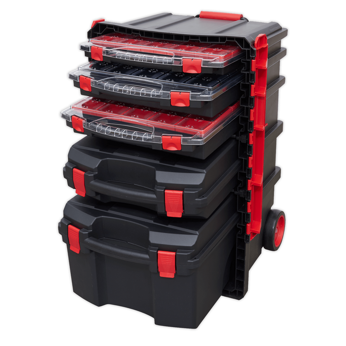 Sealey AP860 Professional Mobile Toolbox with 5 Removable Storage Cases - AP860 - Sealey Tools UK - Trade Counter Direct
