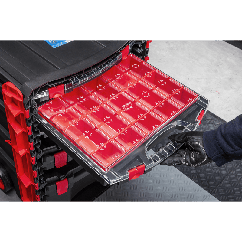 Sealey AP860 Professional Mobile Toolbox with 5 Removable Storage Cases - AP860 - Sealey Tools UK - Trade Counter Direct