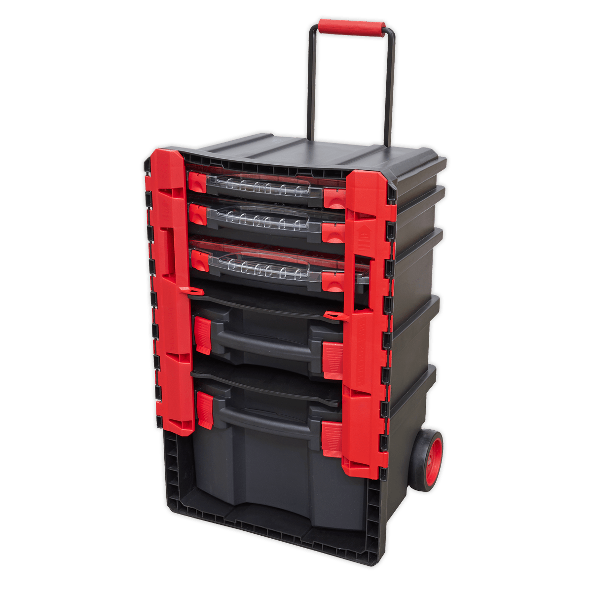 Sealey AP860 Professional Mobile Toolbox with 5 Removable Storage Cases - AP860 - Sealey Tools UK - Trade Counter Direct