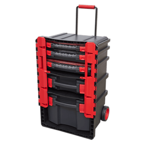 Sealey AP860 Professional Mobile Toolbox with 5 Removable Storage Cases - AP860 - Sealey Tools UK - Trade Counter Direct