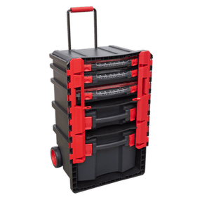 Sealey AP860 Professional Mobile Toolbox with 5 Removable Storage Cases - AP860 - Sealey Tools UK - Trade Counter Direct