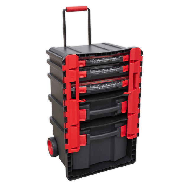 Sealey AP860 Professional Mobile Toolbox with 5 Removable Storage Cases - AP860 - Sealey Tools UK - Trade Counter Direct