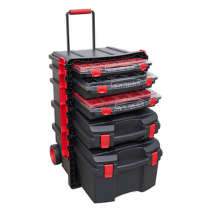 Sealey AP860 Professional Mobile Toolbox with 5 Removable Storage Cases - AP860 - Sealey Tools UK - Trade Counter Direct