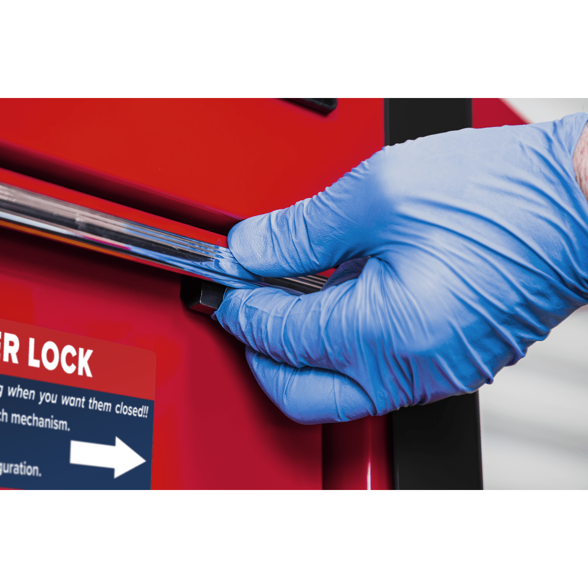 Sealey AP890M Heavy - Duty Mobile Tool & Parts Trolley with 5 Drawers & Lockable Top - AP890M - Sealey Tools UK - Trade Counter Direct