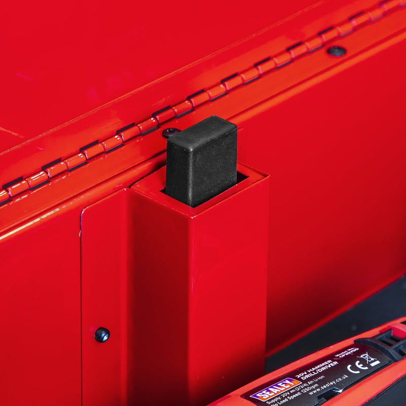 Sealey AP890M Heavy - Duty Mobile Tool & Parts Trolley with 5 Drawers & Lockable Top - AP890M - Sealey Tools UK - Trade Counter Direct