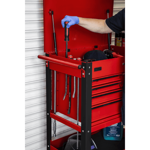 Sealey AP890M Heavy - Duty Mobile Tool & Parts Trolley with 5 Drawers & Lockable Top - AP890M - Sealey Tools UK - Trade Counter Direct