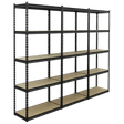 Sealey AP900RCOMBO1 Racking Unit with 5 Shelves 340kg Capacity Per Level - Set of 3 - AP900RCOMBO1 - Sealey Tools UK - Trade Counter Direct