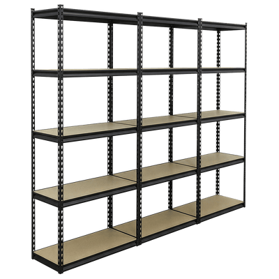 Sealey AP900RCOMBO1 Racking Unit with 5 Shelves 340kg Capacity Per Level - Set of 3 - AP900RCOMBO1 - Sealey Tools UK - Trade Counter Direct