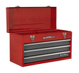 Sealey AP9243BB Tool Chest 3 Drawer Portable with Ball Bearing Runners - Red/Grey - Tool Chests - SLY-15853 - Sealey Tools UK - Trade Counter Direct