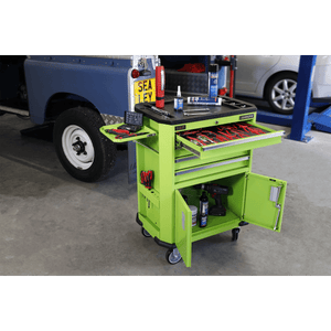 Sealey AP980MTHV Superline PRO® Tool Trolley with 4 Drawers & 2 Door Cupboard - AP980MTHV - Sealey Tools UK - Trade Counter Direct
