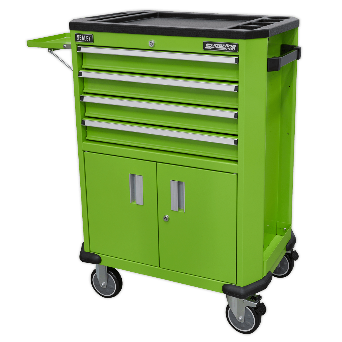 Sealey AP980MTHV Superline PRO® Tool Trolley with 4 Drawers & 2 Door Cupboard - AP980MTHV - Sealey Tools UK - Trade Counter Direct