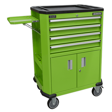 Sealey AP980MTHV Superline PRO® Tool Trolley with 4 Drawers & 2 Door Cupboard - AP980MTHV - Sealey Tools UK - Trade Counter Direct