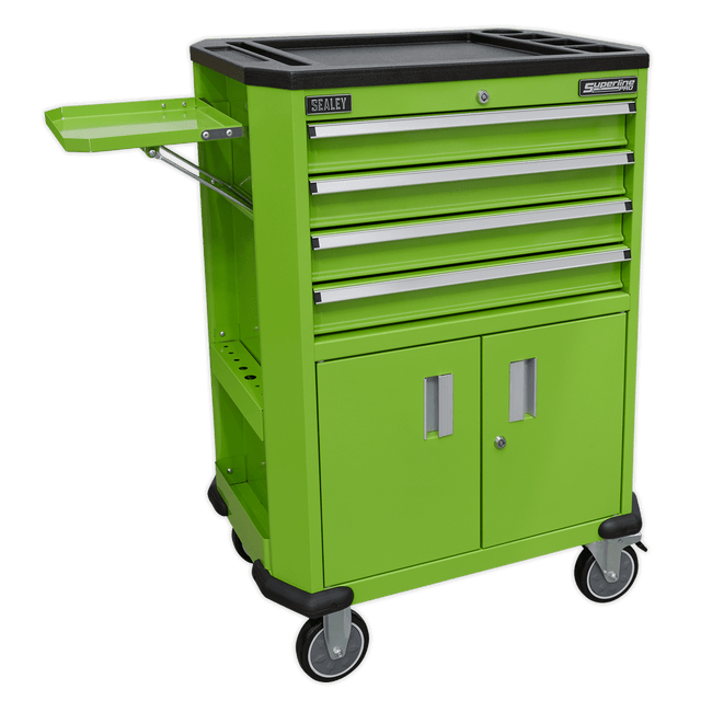 Sealey AP980MTHV Superline PRO® Tool Trolley with 4 Drawers & 2 Door Cupboard - AP980MTHV - Sealey Tools UK - Trade Counter Direct