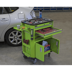 Sealey AP980MTHV Superline PRO® Tool Trolley with 4 Drawers & 2 Door Cupboard - AP980MTHV - Sealey Tools UK - Trade Counter Direct