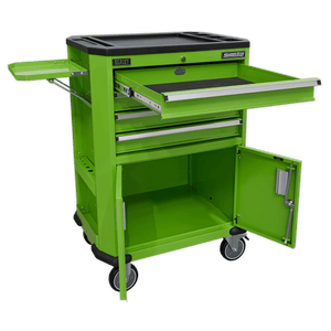 Sealey AP980MTHV Superline PRO® Tool Trolley with 4 Drawers & 2 Door Cupboard - AP980MTHV - Sealey Tools UK - Trade Counter Direct