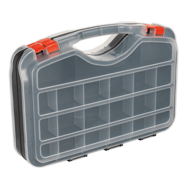Sealey APAS42 Double-Sided Parts Storage Case 42 Compartment - APAS42 - Sealey Tools UK - Trade Counter Direct