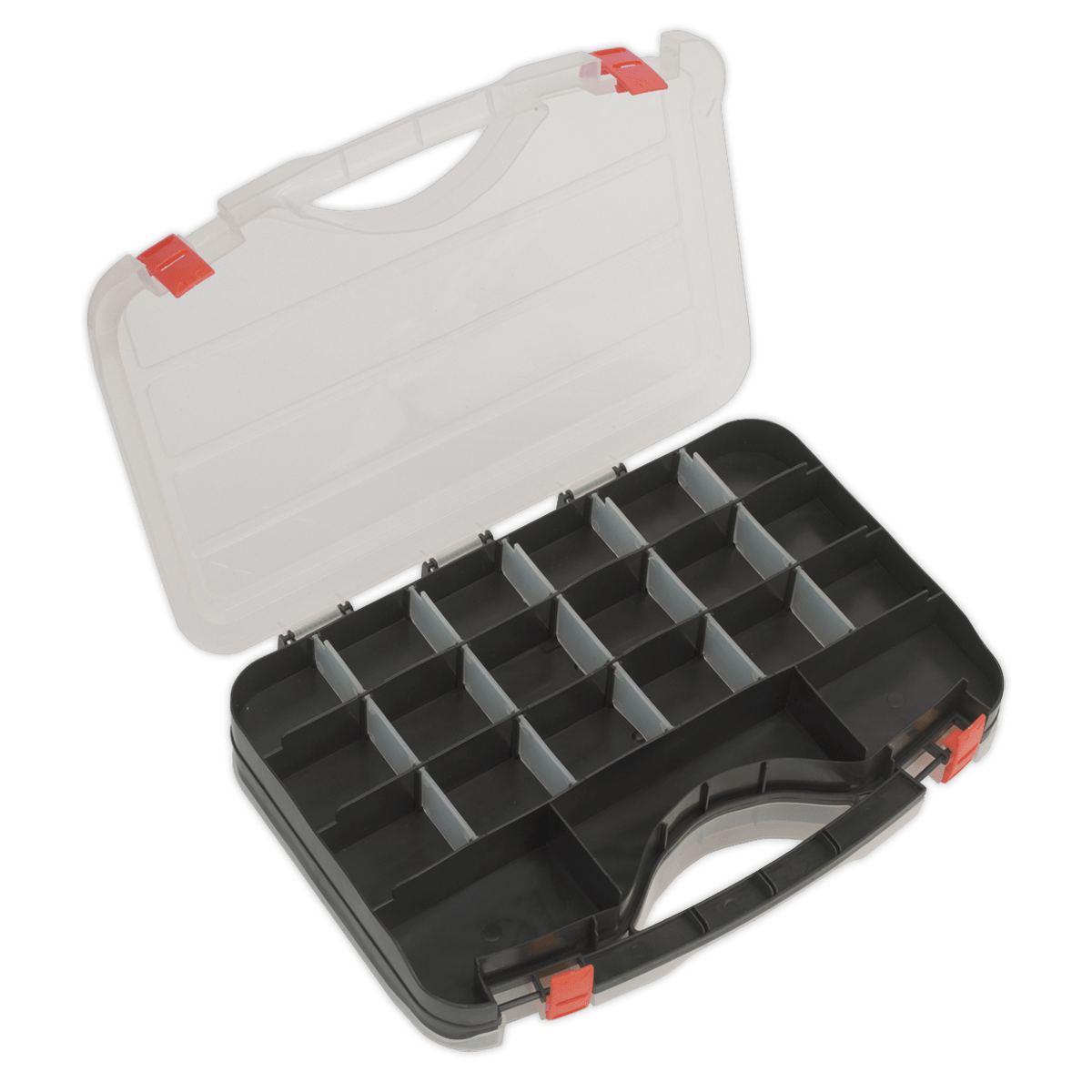 Sealey APAS42 Double-Sided Parts Storage Case 42 Compartment - APAS42 - Sealey Tools UK - Trade Counter Direct