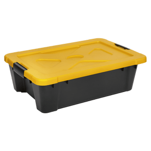 Sealey APB27 Composite Stackable Storage Box with Lid 27L - APB27 - Sealey Tools UK - Trade Counter Direct
