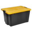Sealey APB54 Composite Stackable Storage Box with Lid 54L - APB54 - Sealey Tools UK - Trade Counter Direct