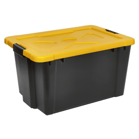 Sealey APB54 Composite Stackable Storage Box with Lid 54L - APB54 - Sealey Tools UK - Trade Counter Direct